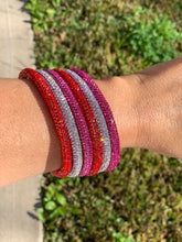 Load image into Gallery viewer, Valentine's Love Sparkle Bracelet Set