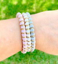 Load image into Gallery viewer, London Lane Paris Petite Heishi Bracelet