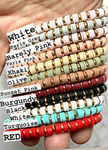 Load image into Gallery viewer, London Lane Paris Petite Heishi Bracelet