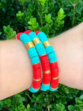 Load image into Gallery viewer, London Lane Istanbul Heishi Bead Bracelet