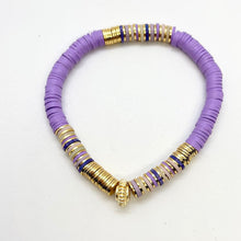 Load image into Gallery viewer, London Lane Rome Heishi Bracelet 6mm