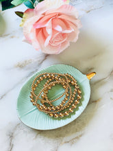 Load image into Gallery viewer, The Roxy Gold Ball Bracelet Set