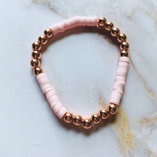 Load image into Gallery viewer, London Lane Diana Heishi & Hematite Bracelet