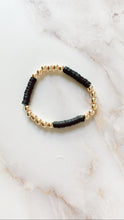 Load image into Gallery viewer, London Lane Diana Heishi & Hematite Bracelet