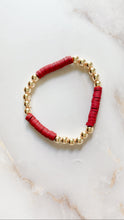 Load image into Gallery viewer, London Lane Diana Heishi & Hematite Bracelet