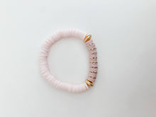 Load image into Gallery viewer, London Lane Kensington Park Rose Heishi Bracelet