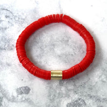Load image into Gallery viewer, London Lane Essential Colors Heishi Bracelet