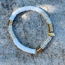 Load image into Gallery viewer, London Lane Rome Heishi Bracelet 6mm