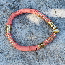 Load image into Gallery viewer, London Lane Rome Heishi Bracelet 6mm