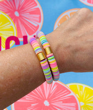 Load image into Gallery viewer, London Lane Summer Crush Heishi Bead Braclet