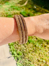 Load image into Gallery viewer, Gold Sparkle Bangle Bracelet Set