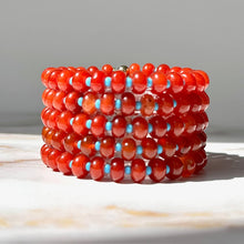 Load image into Gallery viewer, Aura Gems Carnelian Stacker