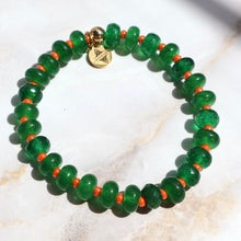 Load image into Gallery viewer, Aura Gems Emerald Green Stacker
