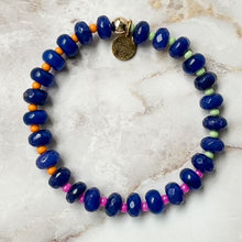 Load image into Gallery viewer, Aura Gems Midnight Blue Triple Color Stacker
