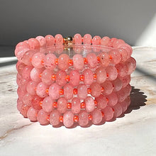 Load image into Gallery viewer, Aura Gems Peach Passion Stacker