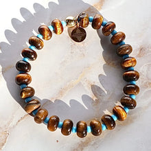 Load image into Gallery viewer, Aura Gems Tiger's Eye Stacker