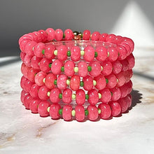Load image into Gallery viewer, Aura Gems Coral Tulip Stacker