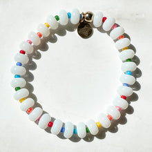 Load image into Gallery viewer, Aura Gems White Rainbow Stacker