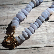 Load image into Gallery viewer, Halo Gems Chalcedony Necklace