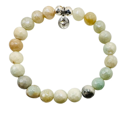 Green Mystic Amazonite Stacker Bracelet