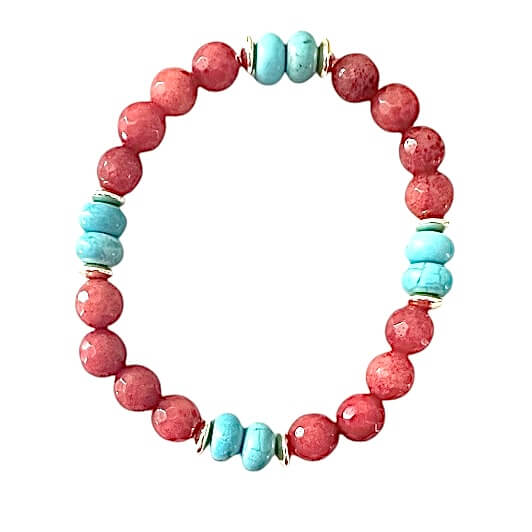 London Lane Fall Sunset Gemstone Bracelet