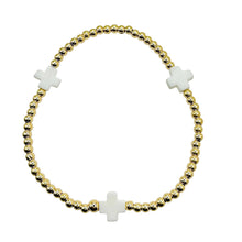 Load image into Gallery viewer, Trinity Cross Bracelet