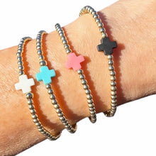 Load image into Gallery viewer, Trinity Cross Bracelet