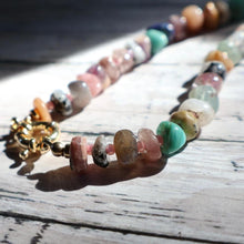 Load image into Gallery viewer, Halo Gems Gemstone Fantasy Necklace