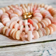 Load image into Gallery viewer, Halo Gems Perfect Pink Opal Necklace