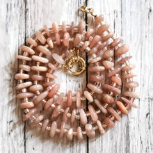 Load image into Gallery viewer, Halo Gems  Sunkissed Sandstone Necklace
