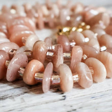 Load image into Gallery viewer, Halo Gems  Sunkissed Sandstone Necklace