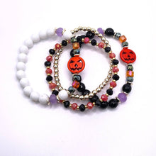 Load image into Gallery viewer, Halloween Bracelet Stack