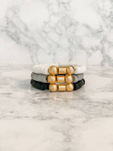 London Lane Larissa Heishi Bracelet