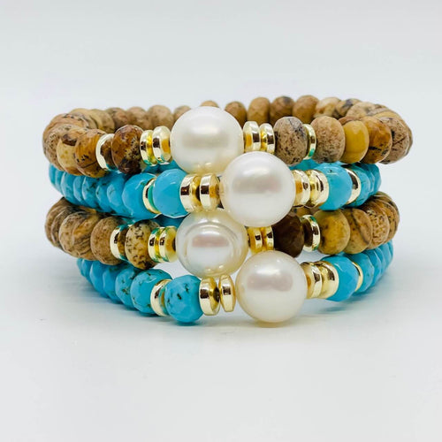 London Lane Utah Pearl Bracelet