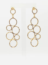 Load image into Gallery viewer, Golden Bubble Earrings
