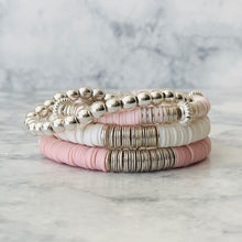 Load image into Gallery viewer, London Lane Cotton Candy Bracelet Stack Set