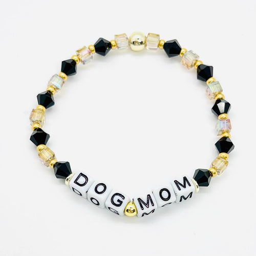 London Lane Dog Mom Word Bracelet