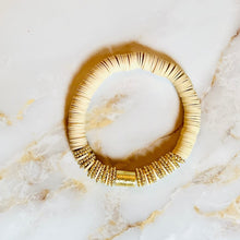 Load image into Gallery viewer, London Lane Fall Harvest Latte Heishi Bracelet