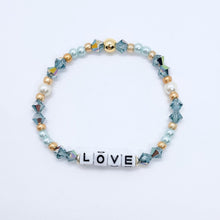 Load image into Gallery viewer, London Lane Love Word Bracelet