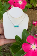 Load image into Gallery viewer, Opal Bar Necklace