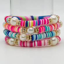Load image into Gallery viewer, London Lane Pool Party Bracelet Stack