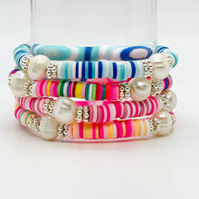 Load image into Gallery viewer, London Lane Pool Party Bracelet Stack