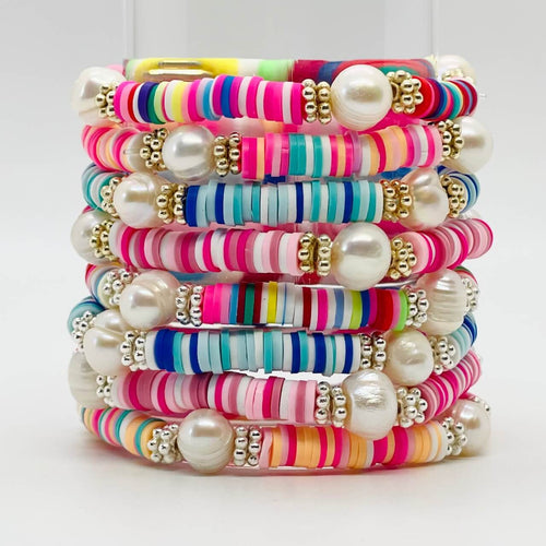 London Lane Pool Party Bracelet Stack