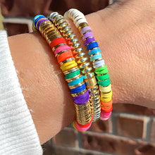 Load image into Gallery viewer, London Lane Day Dream Rainbow Bracelet Stack