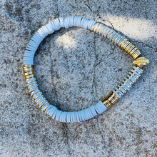 Load image into Gallery viewer, London Lane Rome Heishi Bracelet 6mm