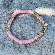 Load image into Gallery viewer, London Lane Rome Heishi Bracelet 6mm