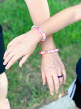 Load image into Gallery viewer, Summer Crush Heishi Mommie and Me Bracelets